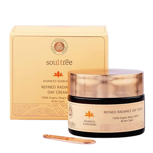 Soultree Advanced Kumkumadi Refined Radiance Day Cream | Grocsy