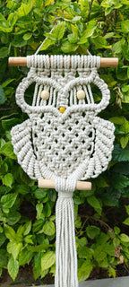 Sun Mun Decors Premium Macrame Owl | Grocsy