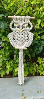 Sun Mun Decors Premium Macrame Owl | Grocsy