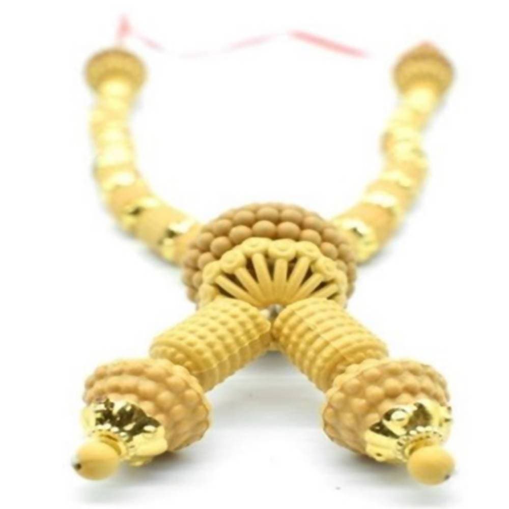 Puja N Pujari Multi Color Pearls Garland For God Idols - Limited Time Offer - Swadesiicart