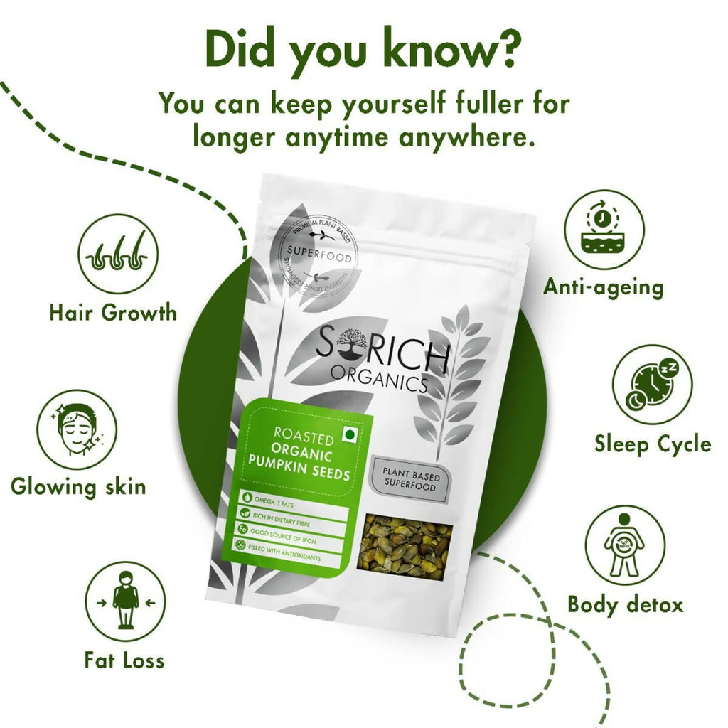Sorich Organics Roasted Pumpkin Seeds | Grocsy