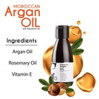 Qraa Men Moroccan Argan Oil with Rosemary Oil | Grocsy