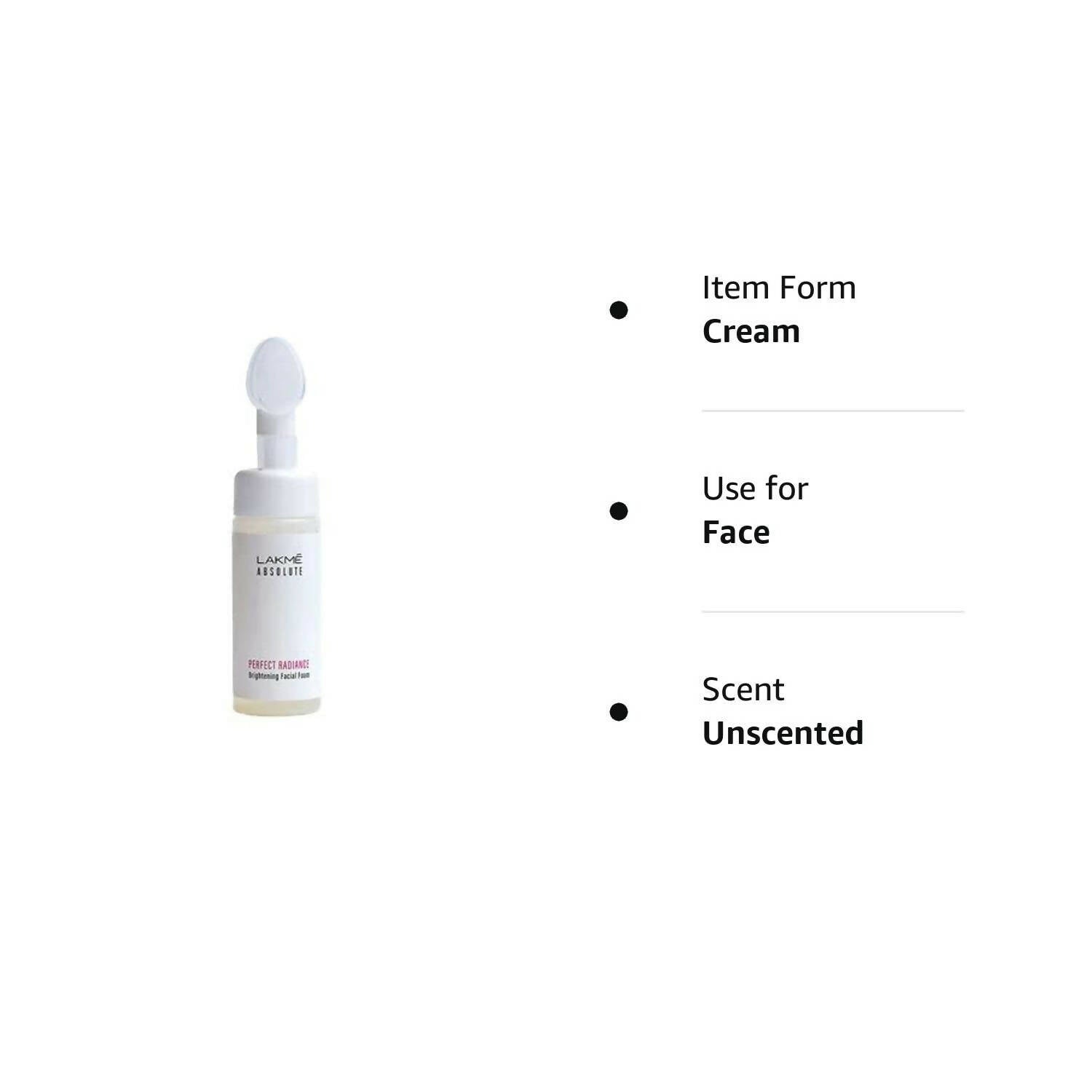 Lakme Absolute Perfect Radiance Brightening Facial Foam | Grocsy