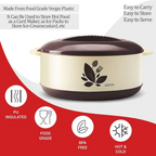 Milton Orchid 1500 Inner Stainless Steel Serving Casserole with Lid | Grocsy