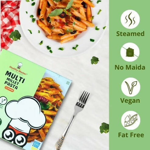 Healthy Master Multi Millet Pasta, 400 g - Swadesiicart