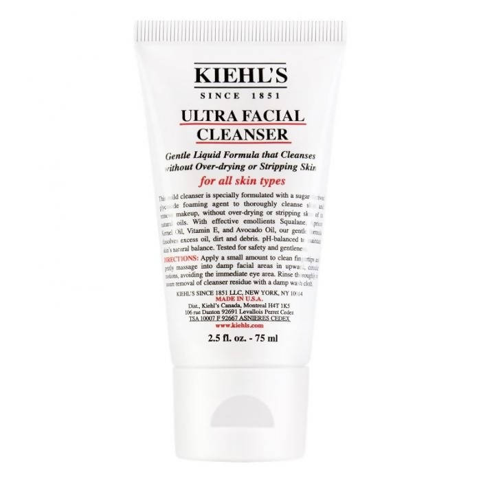 Kiehl's Ultra Facial Cleanser With Apricot Kernel Oil And Vitamin E For All Skin Types | Grocsy