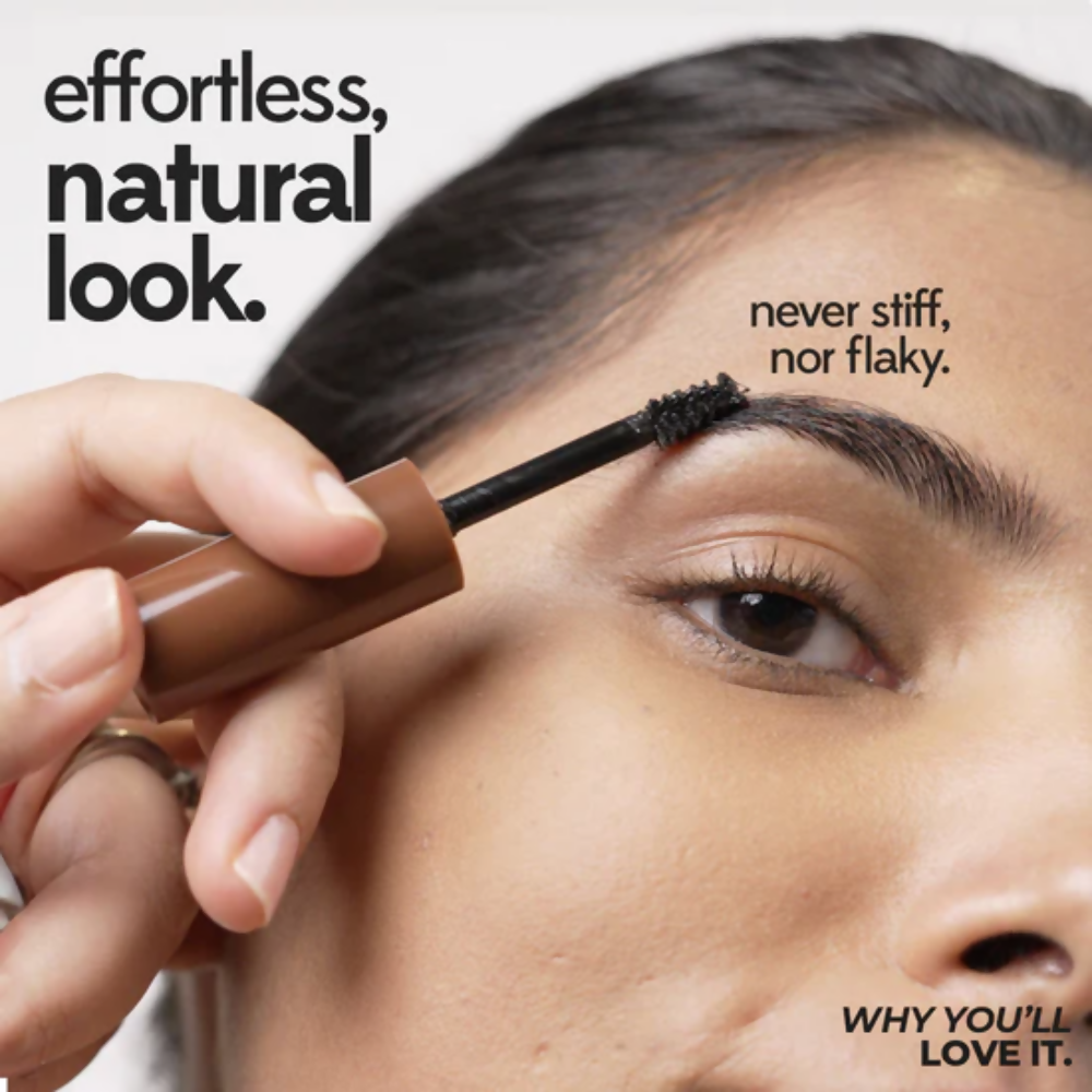 Ruby's Organics Tinted Eyebrow Gel - Ash | Grocsy