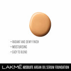 Lakme Absolute Argan Oil Serum Foundation With Spf 45 , Ivory Cream | Grocsy