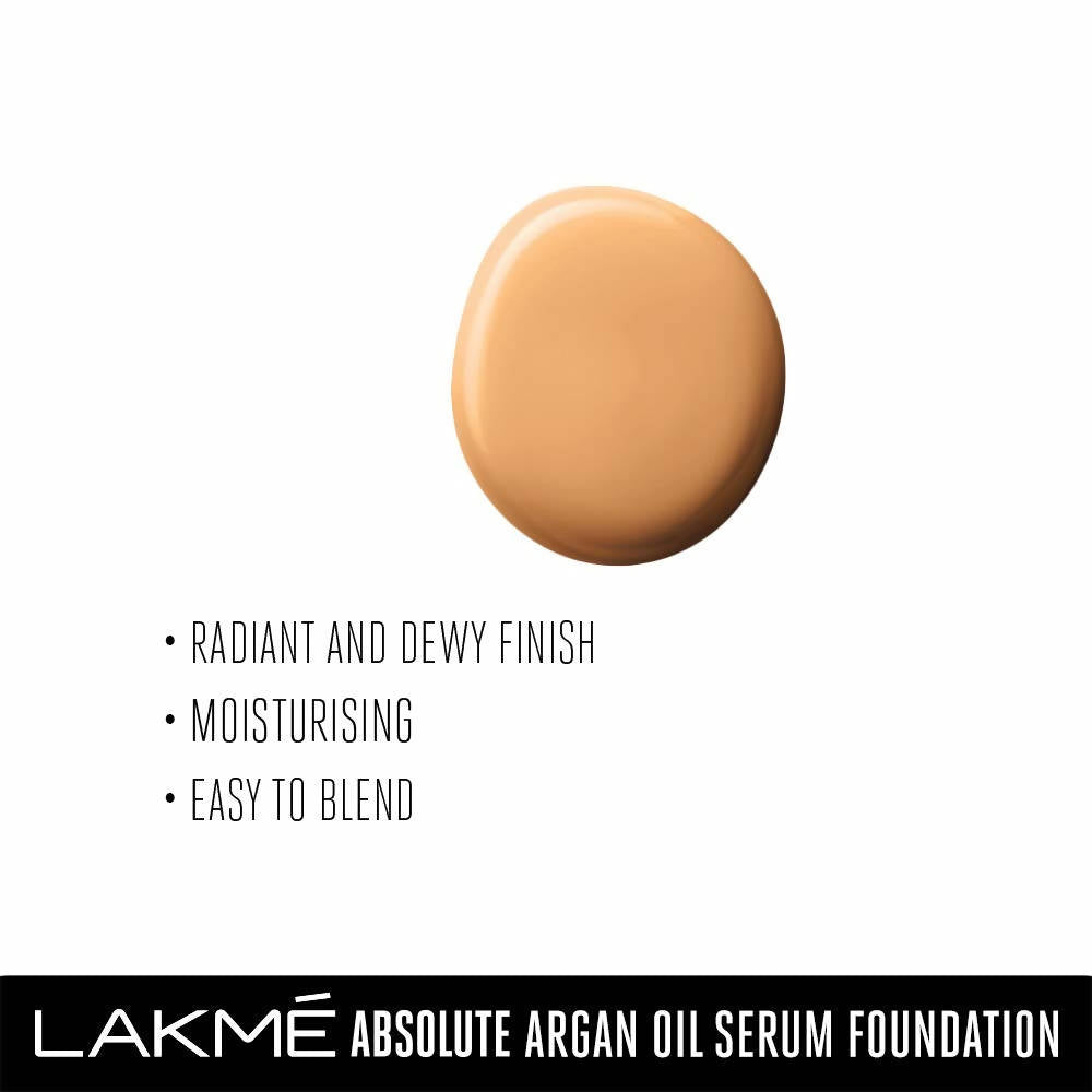 Lakme Absolute Argan Oil Serum Foundation With Spf 45 , Ivory Cream | Grocsy