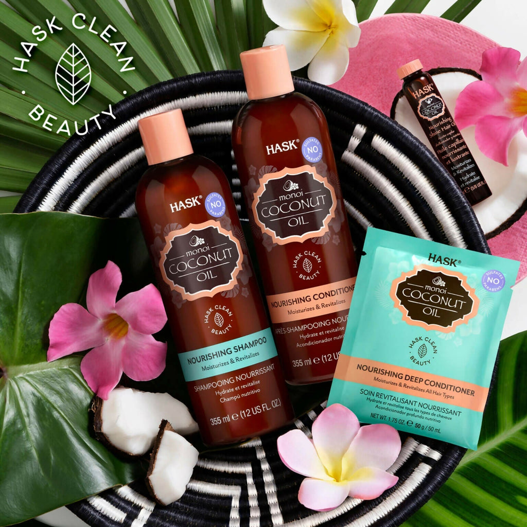 HASK Coconut Oil Nourishing Conditioner | Grocsy