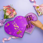 Cadbury Dairy Milk Silk Heart Shaped Valentine's Day Chocolate Gift Box | Grocsy