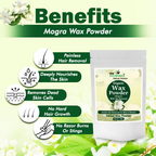 VedicAyurveda Herbal Wax Powder - Mogra | Grocsy
