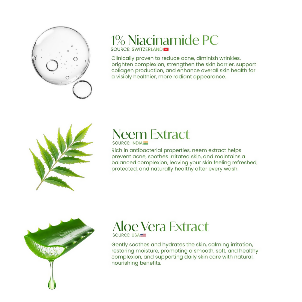 Alite Neem & Aloe Vera Face Wash | Grocsy