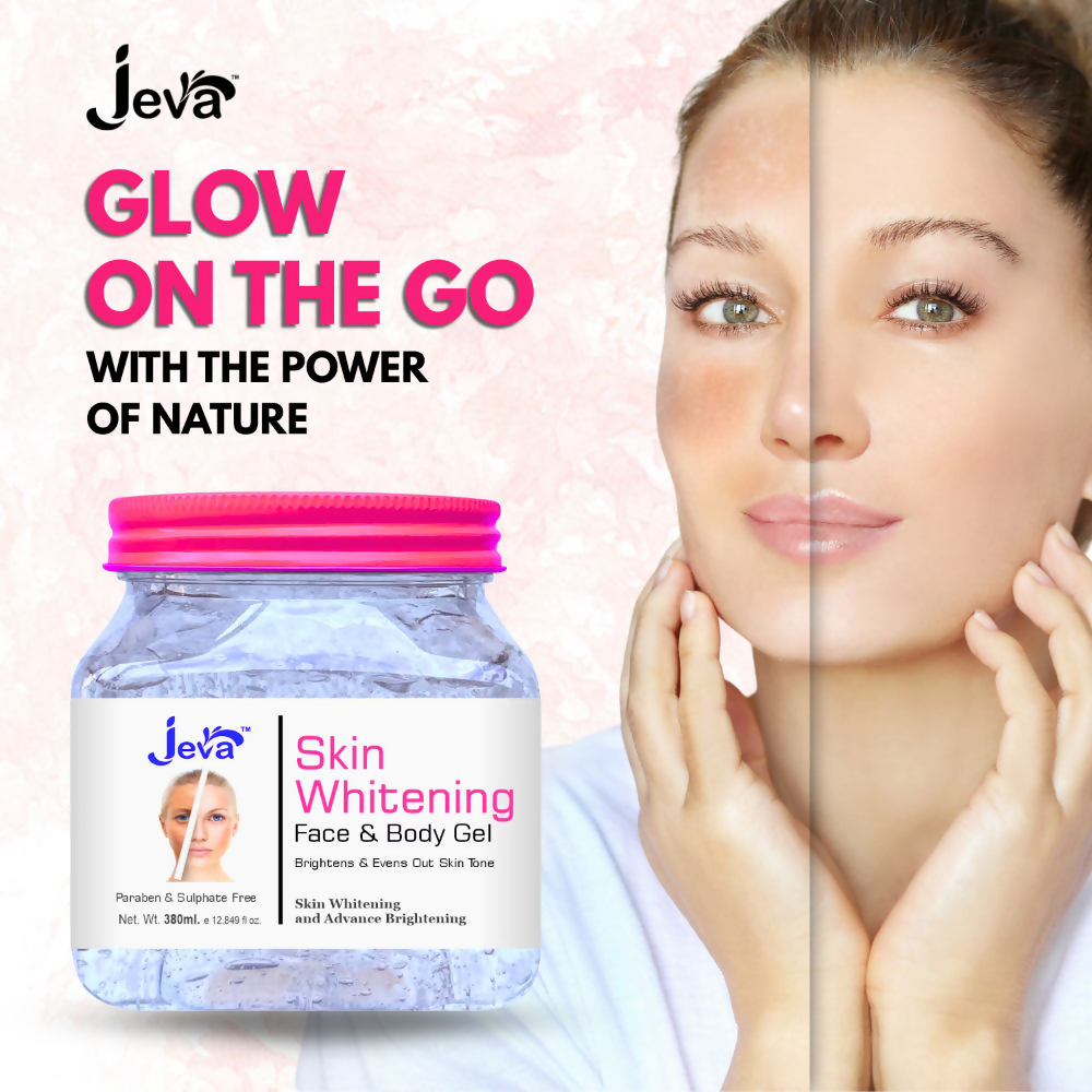 Jeva Skin Whitening & Brightening Instant Glow Gel | Grocsy