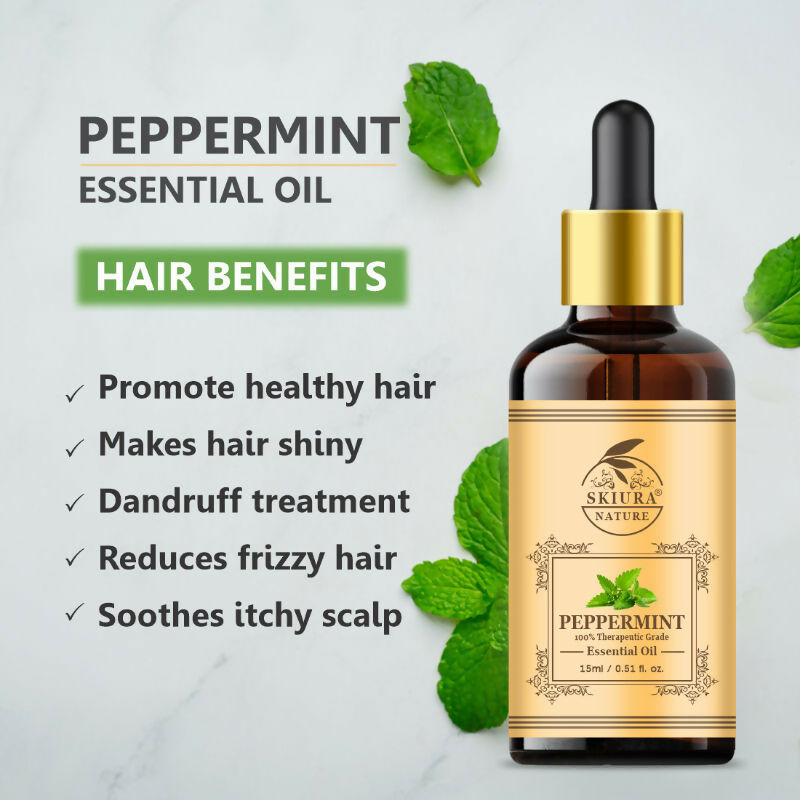 Skiura Nature 100% Natural Peppermint Essential Oil | Grocsy