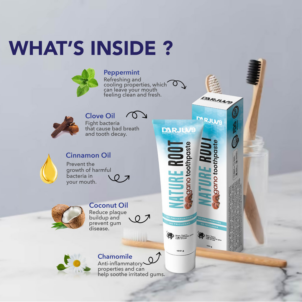 Herbs & Hills Natureroot Gano Toothpaste | Grocsy