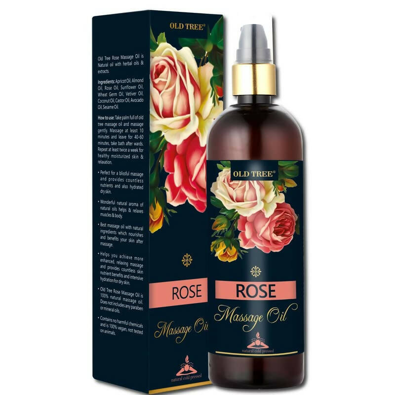 Old Tree Rose Body Massage Oil | Grocsy