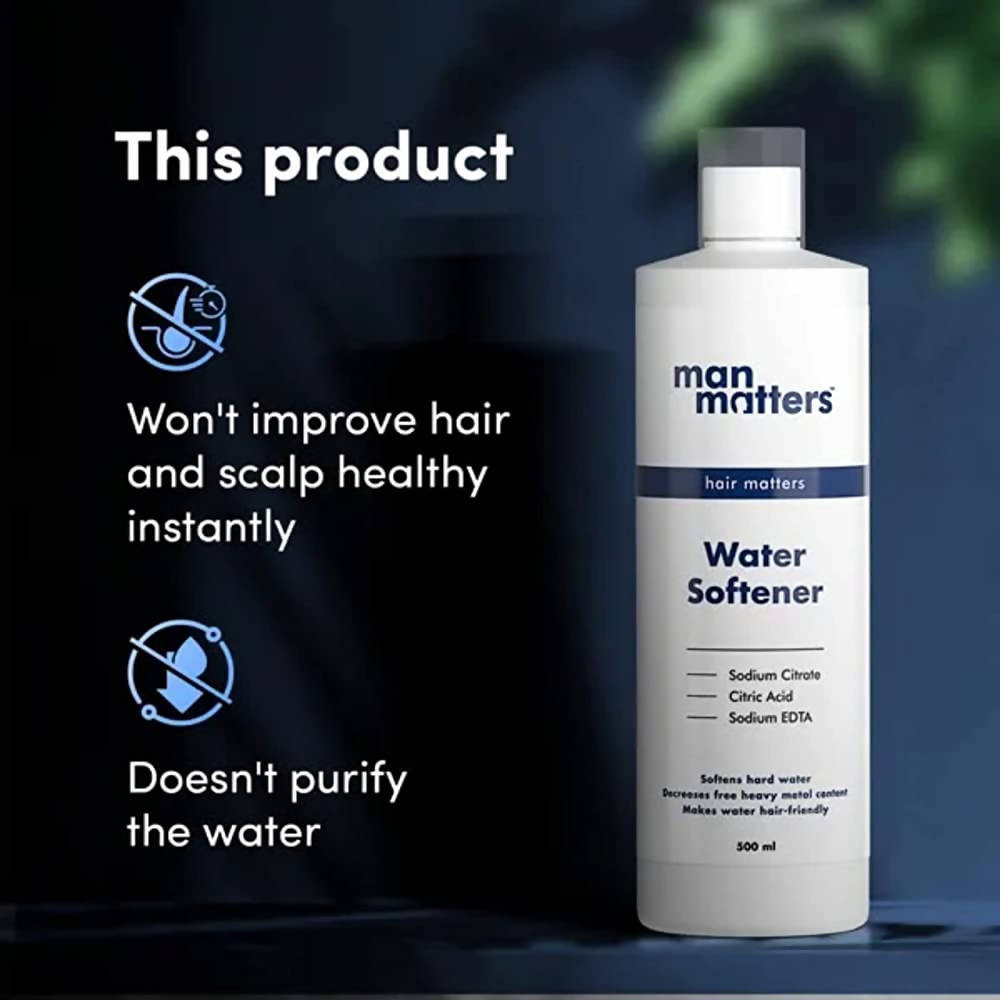 Man Matters Water Softener | Grocsy