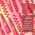 Faces Canada Peptide Gloss Lip Balm - Blush Bloom 02 | Grocsy