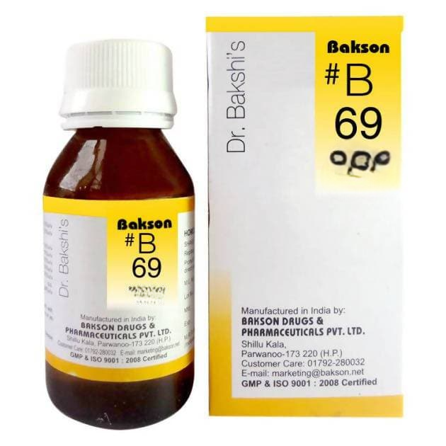 Bakson's Homeopathy B69 Drop | Grocsy