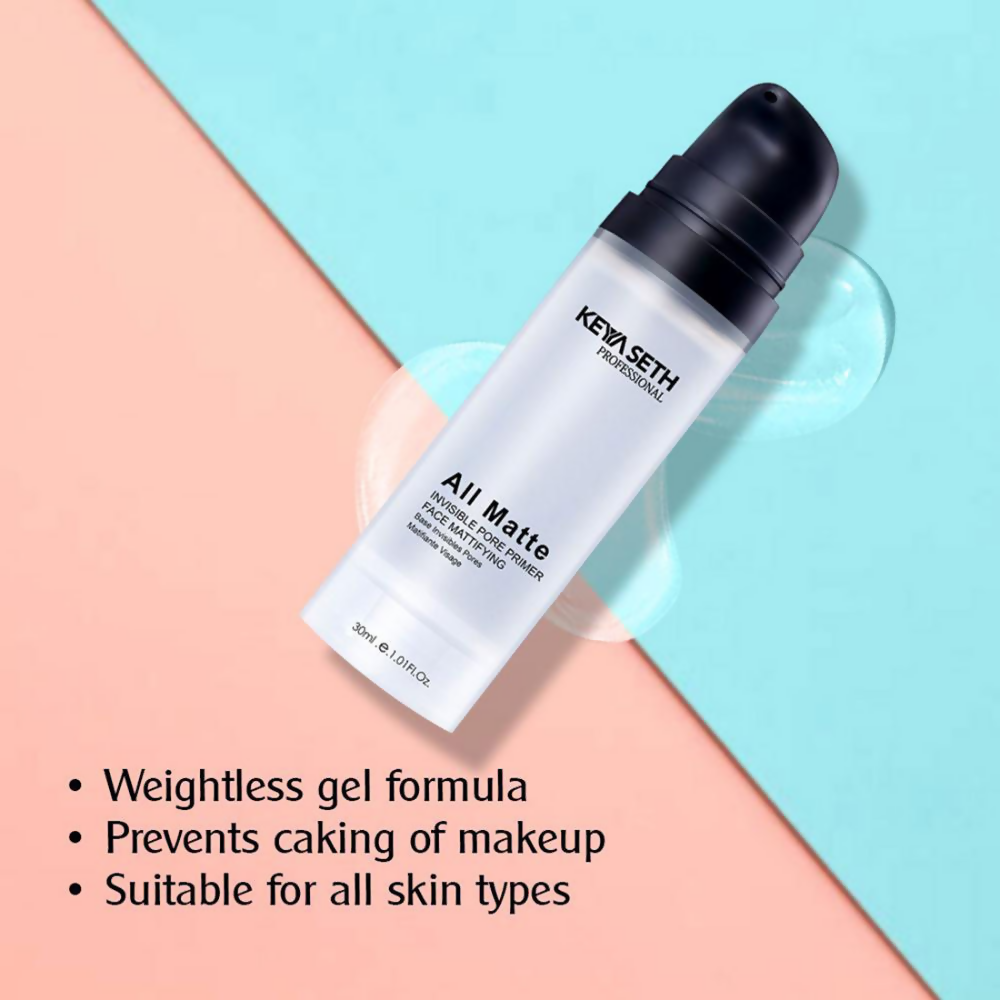 Keya Seth Professional All Matte Invisible Pore Primer Face Mattifying | Grocsy