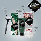 Nisha Cosglam Semi Permanent Hair Color 41 Crazy Green | Grocsy
