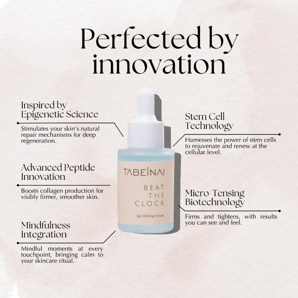 Tabeinai Beat The Clock Age Defying Serum | Grocsy