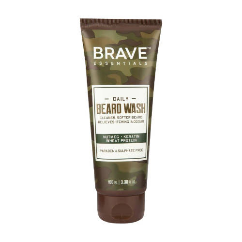 Brave Essentials Daily Beard Wash | Grocsy