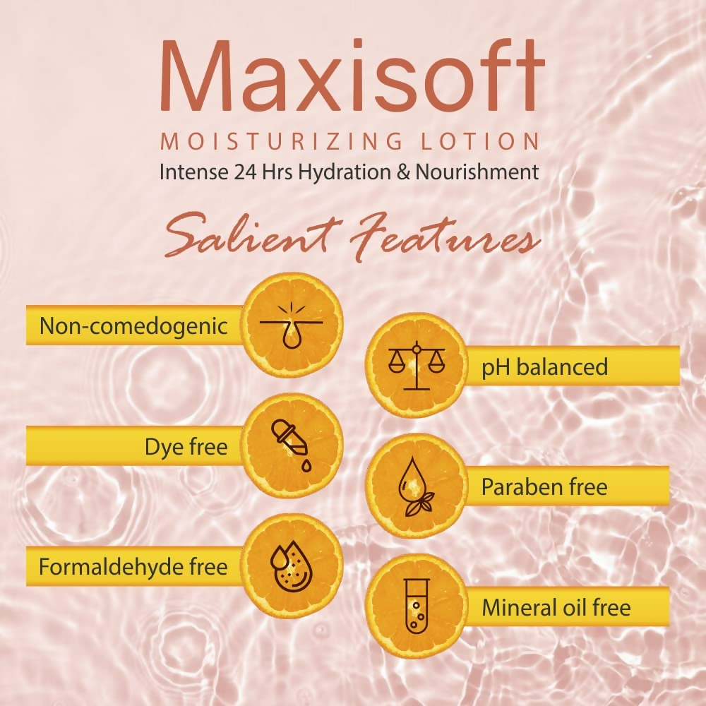 Maxisoft Moisturizing Lotion 24Hrs Moisturisation | Grocsy