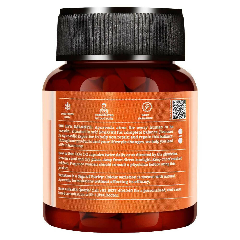 Jiva Ayurveda Oaj Shakti Capsules | Grocsy