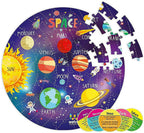 Webby Amazing Outer Space Solar System 60 Pieces Jigsaw Floor Puzzle | Grocsy