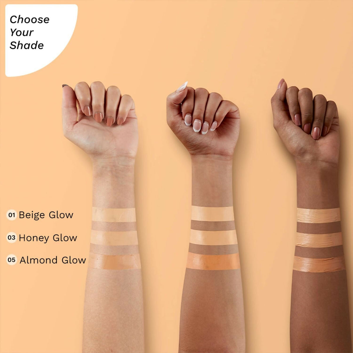 Pilgrim Glow BB Cream SPF 50 PA++++ Instant Spot Coverage Matte Finish Vitamin C Infused - Beige Glow | Grocsy