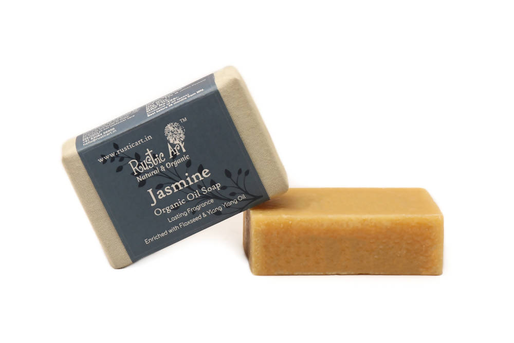 Rustic Art Jasmine Organic Oil Soap | Grocsy