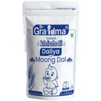 By Grandma Sprouted Cereal Instant Kichidi - Mix-Broken Wheat And Moong Dal | Grocsy