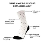 Socksoho Luxury Men Socks Love in Paris Edition | Grocsy