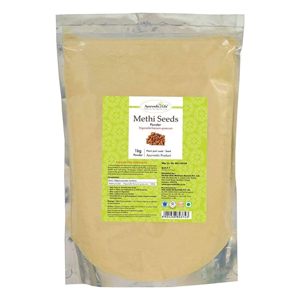 Ayurvedic Life Methi Seeds Powder | Grocsy
