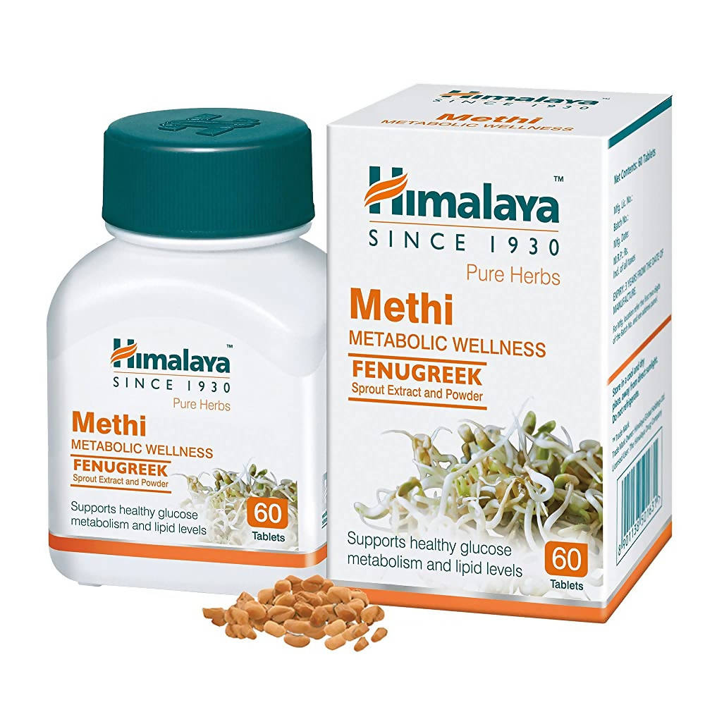Himalaya Herbals Methi Metabolic Wellness Tablets | Grocsy