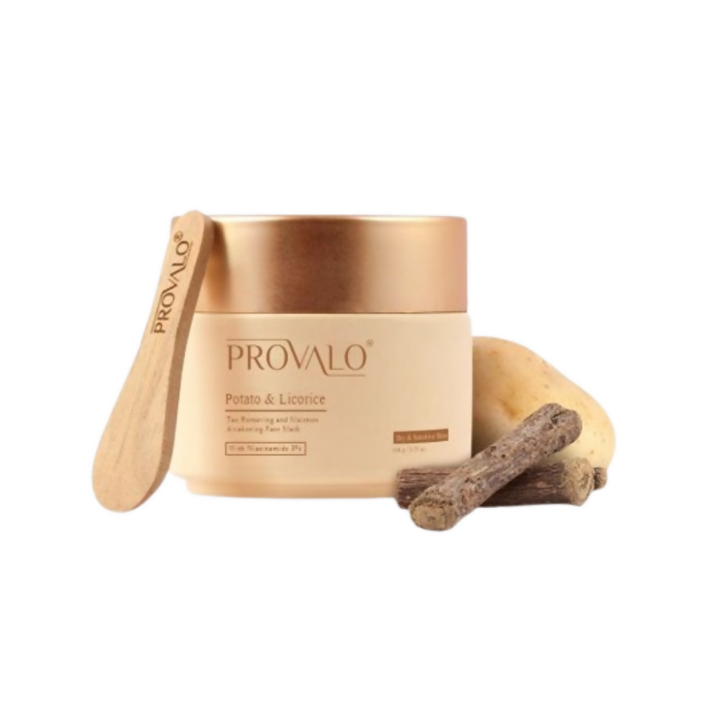 Provalo Potato & Licorice Tan Removing and Moisture Awakening Face Mask | Grocsy
