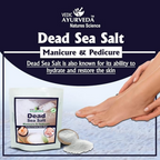 VedicAyurveda Dead Sea Salt Manicure & Pedicure kit | Grocsy