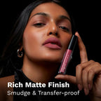 Pilgrim Liquid Matte Lipstick with Hyaluronic Acid - Pink Kisses | Grocsy