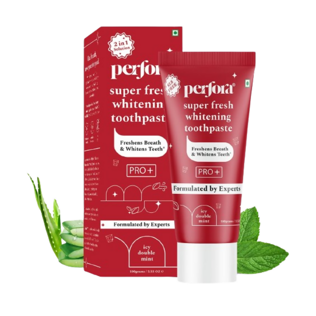Perfora Super Fresh Whitening Toothpaste - Icy Double Mint | Grocsy