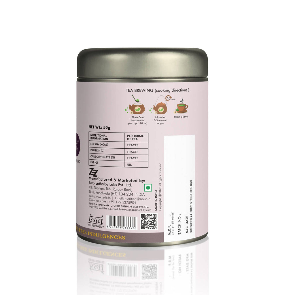 Zevic Premium Rose Herbal Green Tea | Grocsy