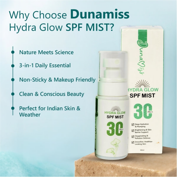 Dunamiss Hydra Glow SPF Mist | Grocsy