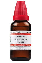 Dr. Willmar Schwabe India Aconitum Lycoctonum Dilution | Grocsy