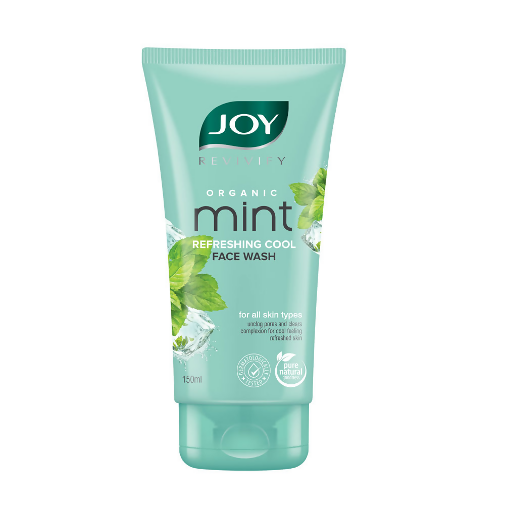 Joy Revivify Organic Mint Refreshing Cool Face Wash | Grocsy