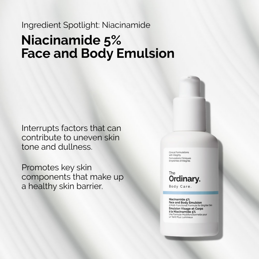The Ordinary Niacinamide 5% Face & Body Emulsion | Grocsy