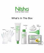 Nisha Creme Hair Color Golden Blonde | Grocsy