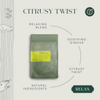 Luxmi Estates Lemon Ginger Herbal Tea | Grocsy