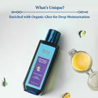Blue Nectar Baby Hair Oil With Organic Ghee & Almond Oil | Grocsy