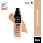 NYX Professional Makeup Can't Stop Won't Stop Full Coverage Foundation - Natural | Grocsy